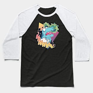 Coronavirus Dinosaur Baseball T-Shirt